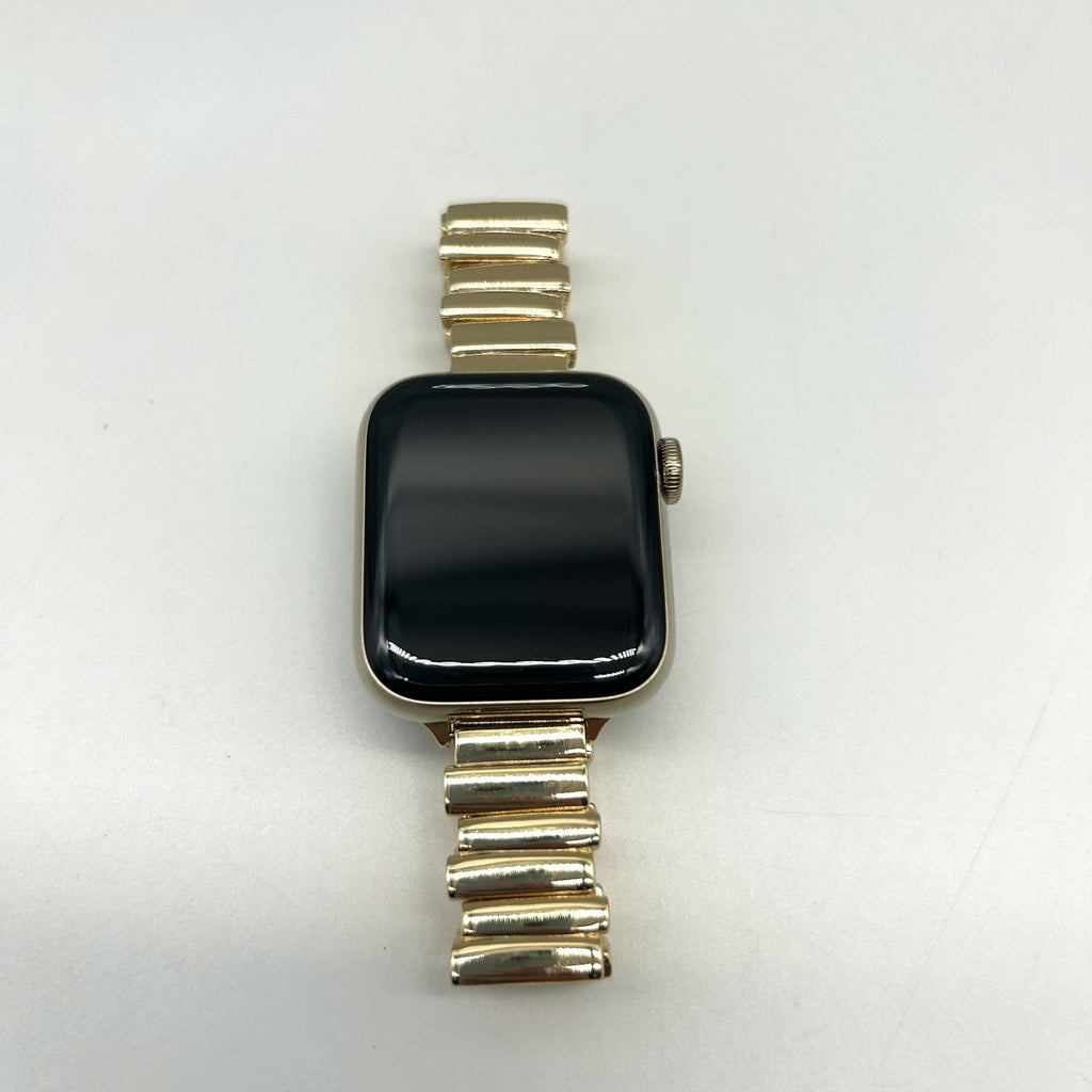 Apple Watch Series 6 40mm Acciaio Oro GPS Cellular Bracciale Link Oro Testato