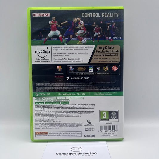PES 2017 Pro Evolution Soccer Xbox 360 Italiano PAL Konami Microsoft Xbox360 NEW