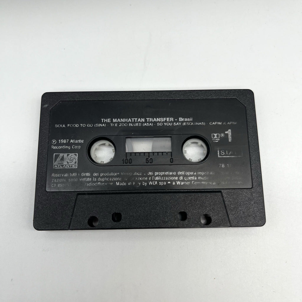 The Manhattan Transfer Brasil Musicassetta MC Atlantic 1987 Jazz Vocal Testata