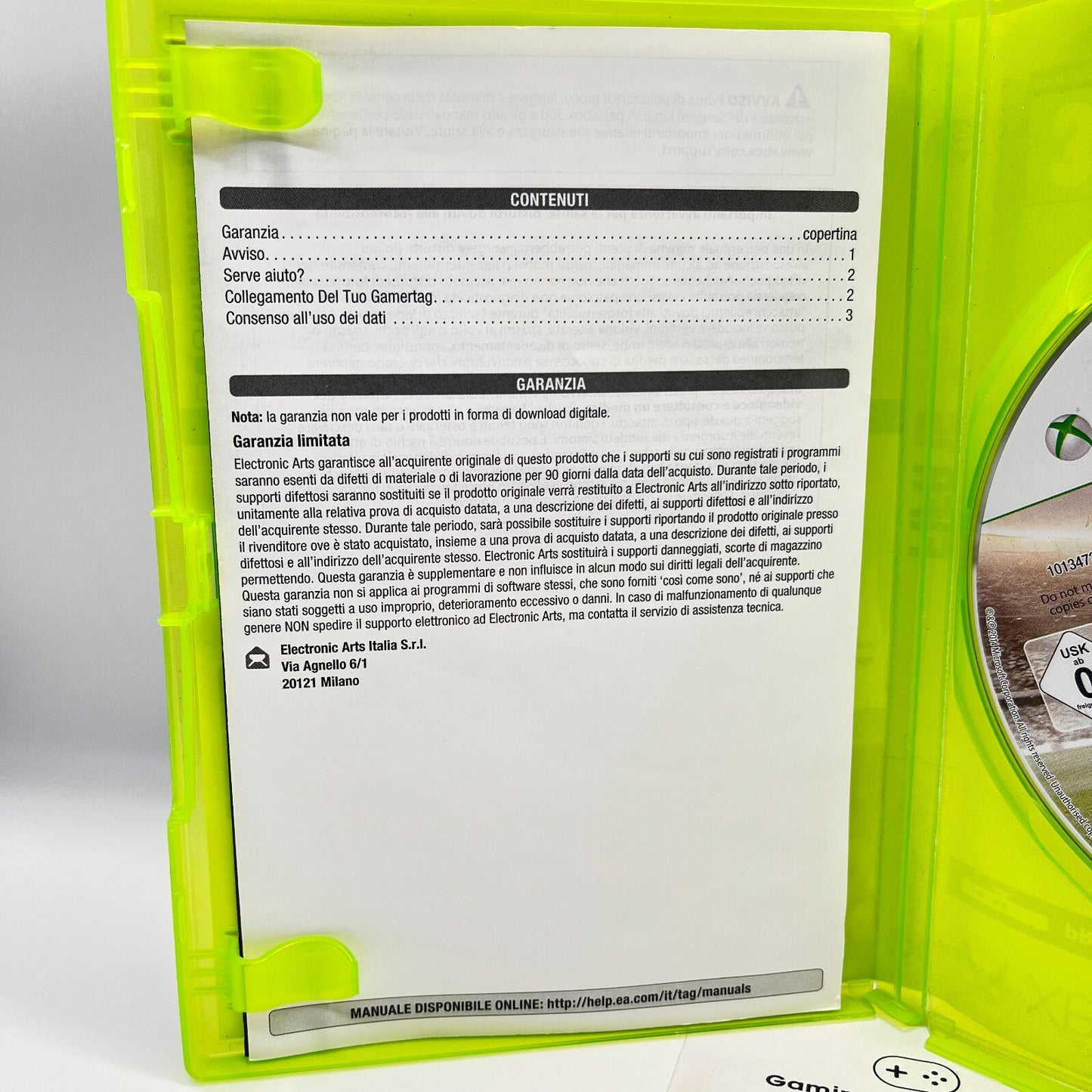 FIFA 15 2015 Xbox 360 Italiano Completo+Manuale PAL Video Gioco Calcio Football