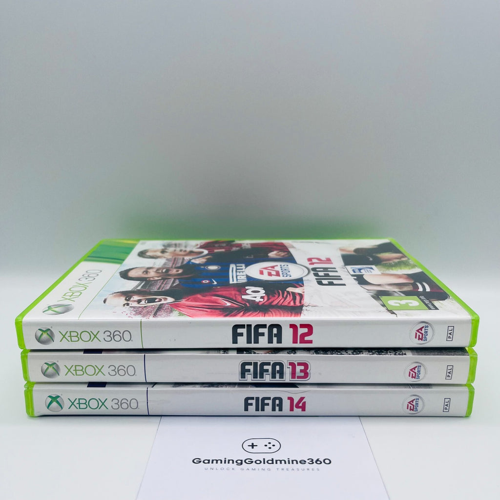 FIFA 12 13 14 Xbox 360 Italiano PAL Completi con manuale EA Microsoft Xbox360