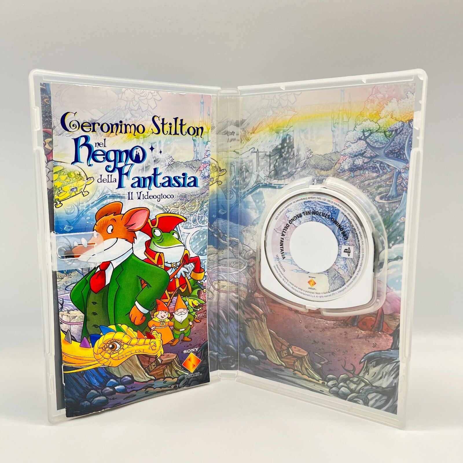 GERONIMO STILTON nel Regno della Fantasia + il Ritorno PSP Completo PlayStation