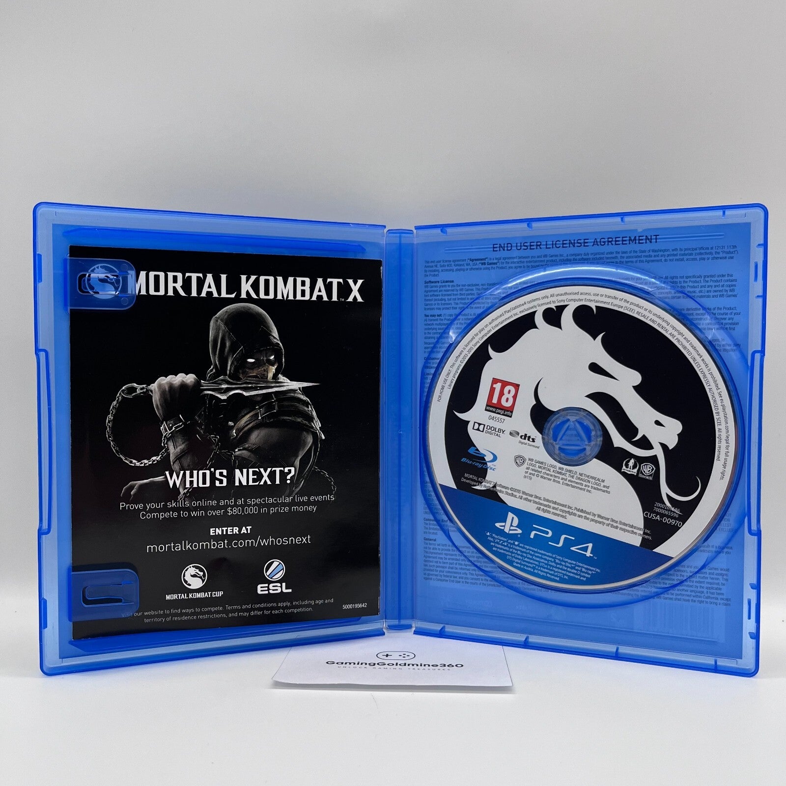 Mortal Kombat X PS4 Multilingua Completo WarnerBros Sony PlayStation 4 COME NUOV