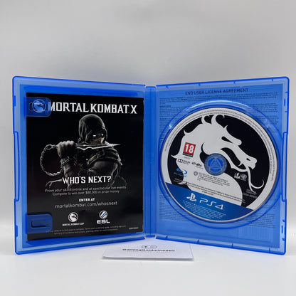 Mortal Kombat X PS4 Multilingua Completo WarnerBros Sony PlayStation 4 COME NUOV