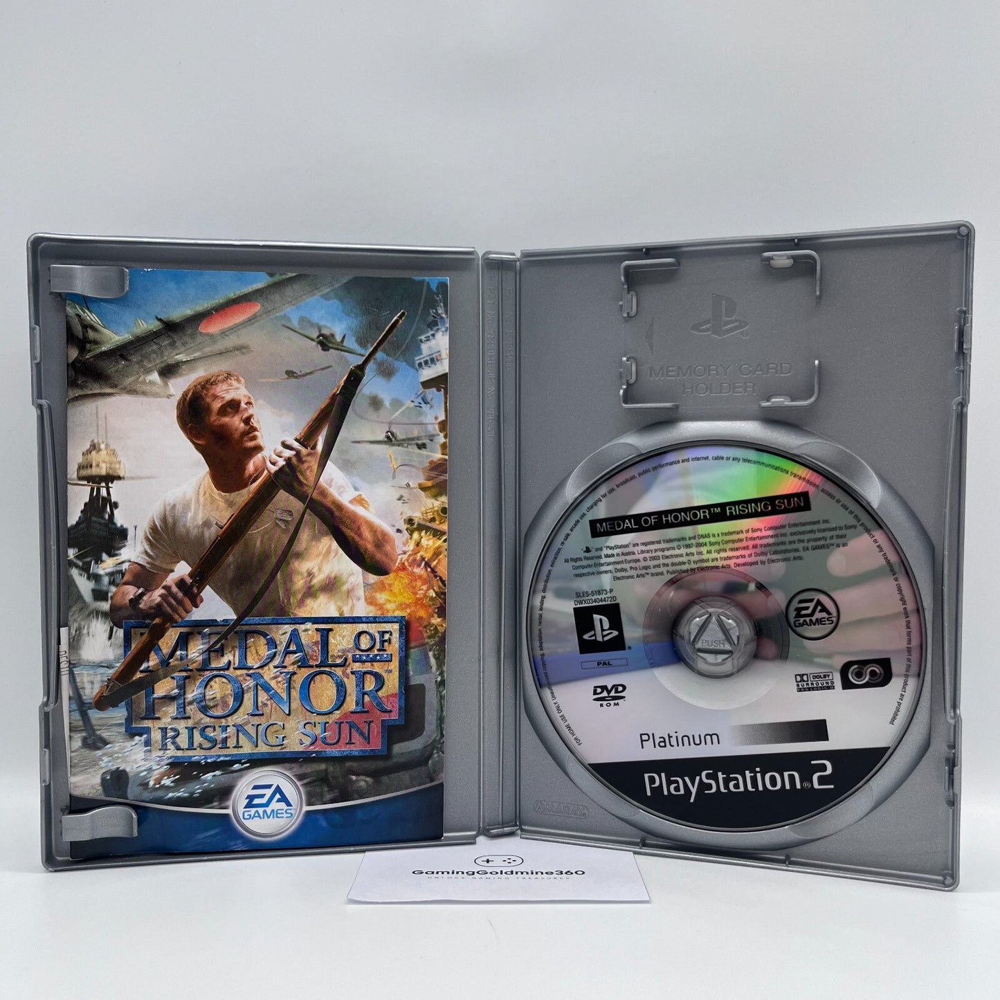 Bundle MEDAL OF HONOR Rising Sun + FrontLine PS2 Italiano PAL Sony PlayStation 2