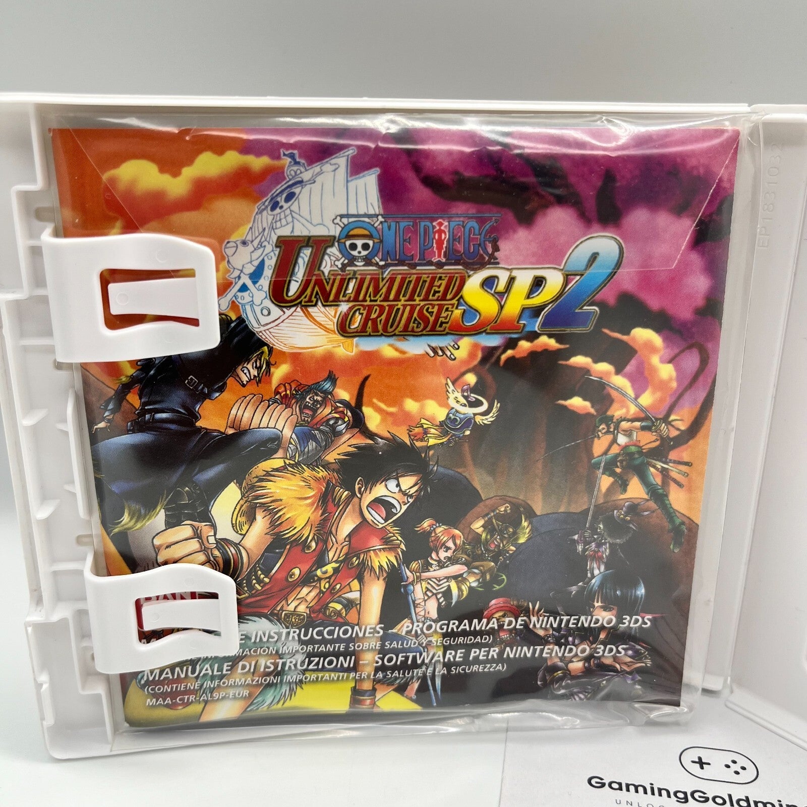 One Piece Unlimited Cruise SP 2 Nintendo 3DS Italiano Completo con Manuale 2DS