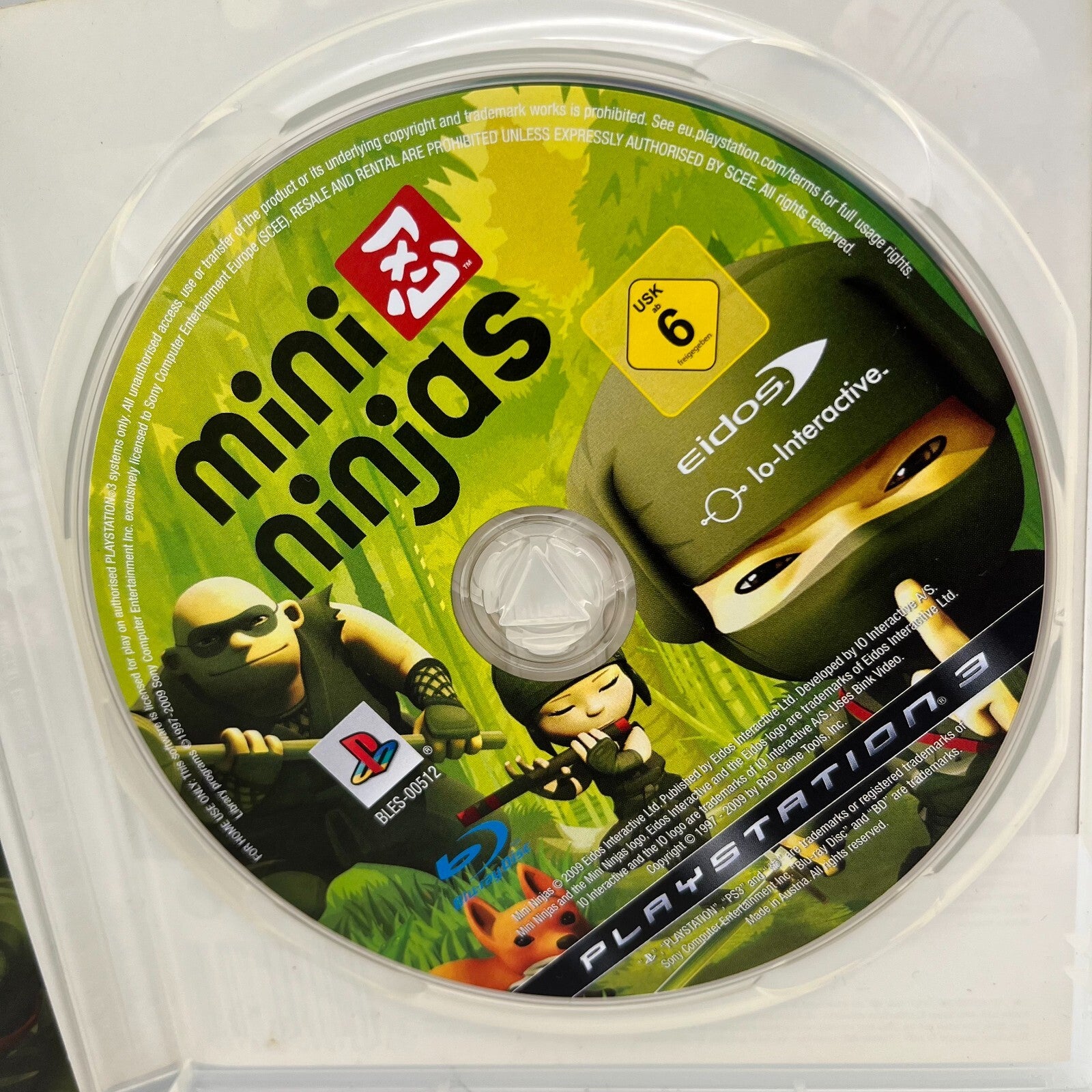 Mini Ninjas PS3 Italiano Completo con Manuale PAL Eidos Sony PlayStation 3 OTTIM