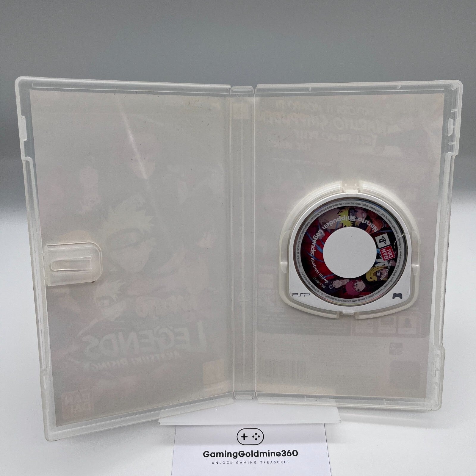 NARUTO SHIPPUDEN Legends: Akatsuki Rising PSP PAL Italiano NO Manual Bandai Sony