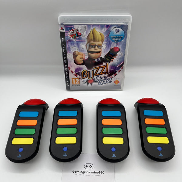 Buzz! Quiz TV + 4 Mandos – PS3 (PAL ITA)