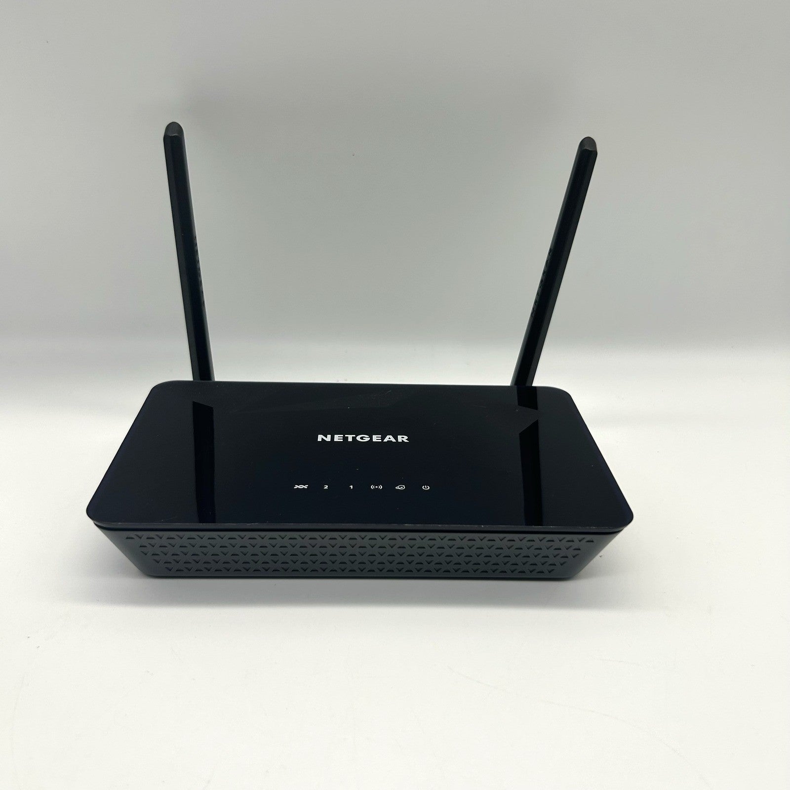 Netgear D1500 Modem Router ADSL2+ WiFi N300 Completo Manuale e Cavi Testato