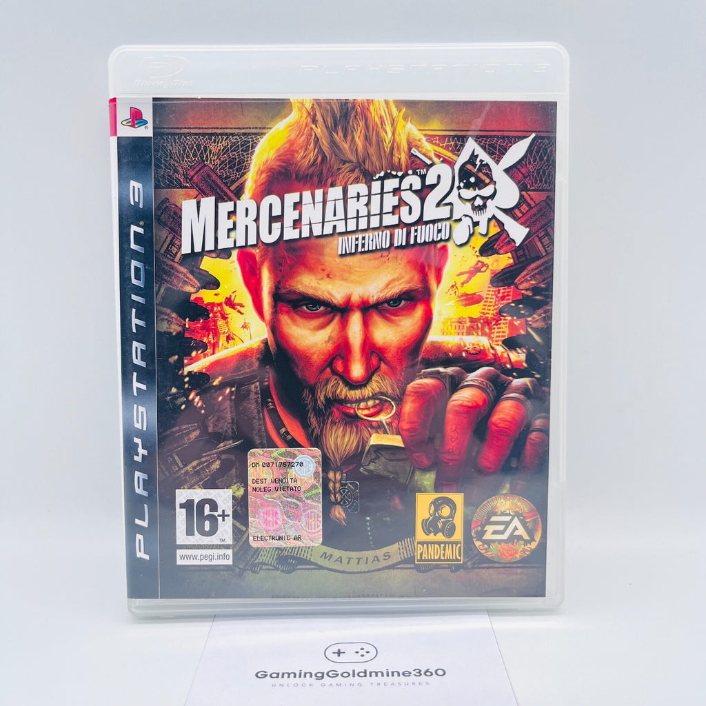 MERCENARIES 2 Inferno di Fuoco PS3 Italiano PAL Completo Sony PlayStation 3 GOOD