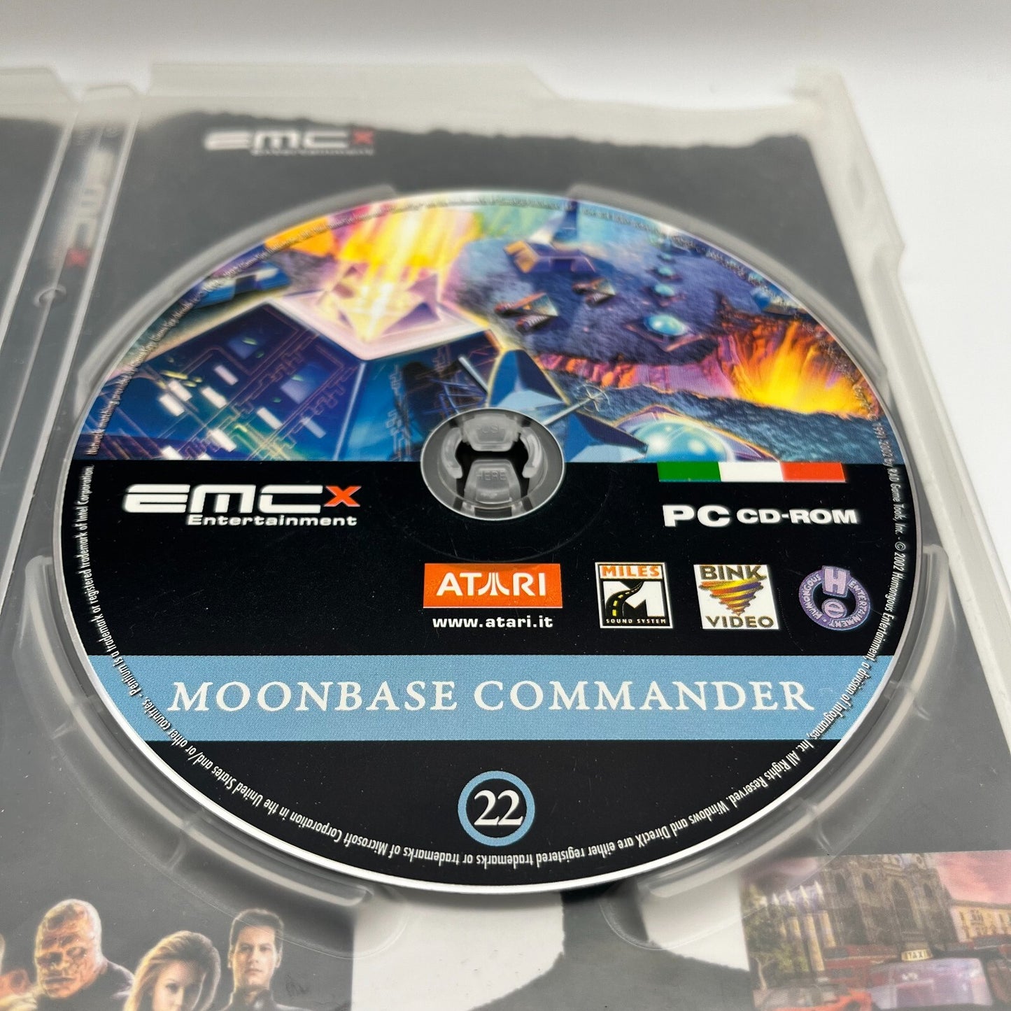 Moonbase Commander + Space Arcade Collection PC CD-Rom Italiano Giochi Computer