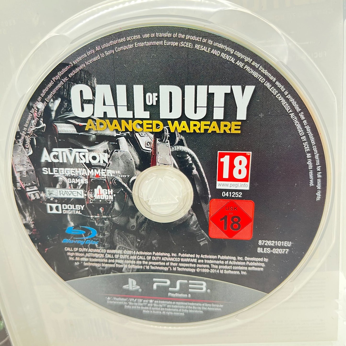 Call Of Duty Advanced Warfare Day Zero PS3 Italiano PAL Sony PlayStation 3 OTTIM