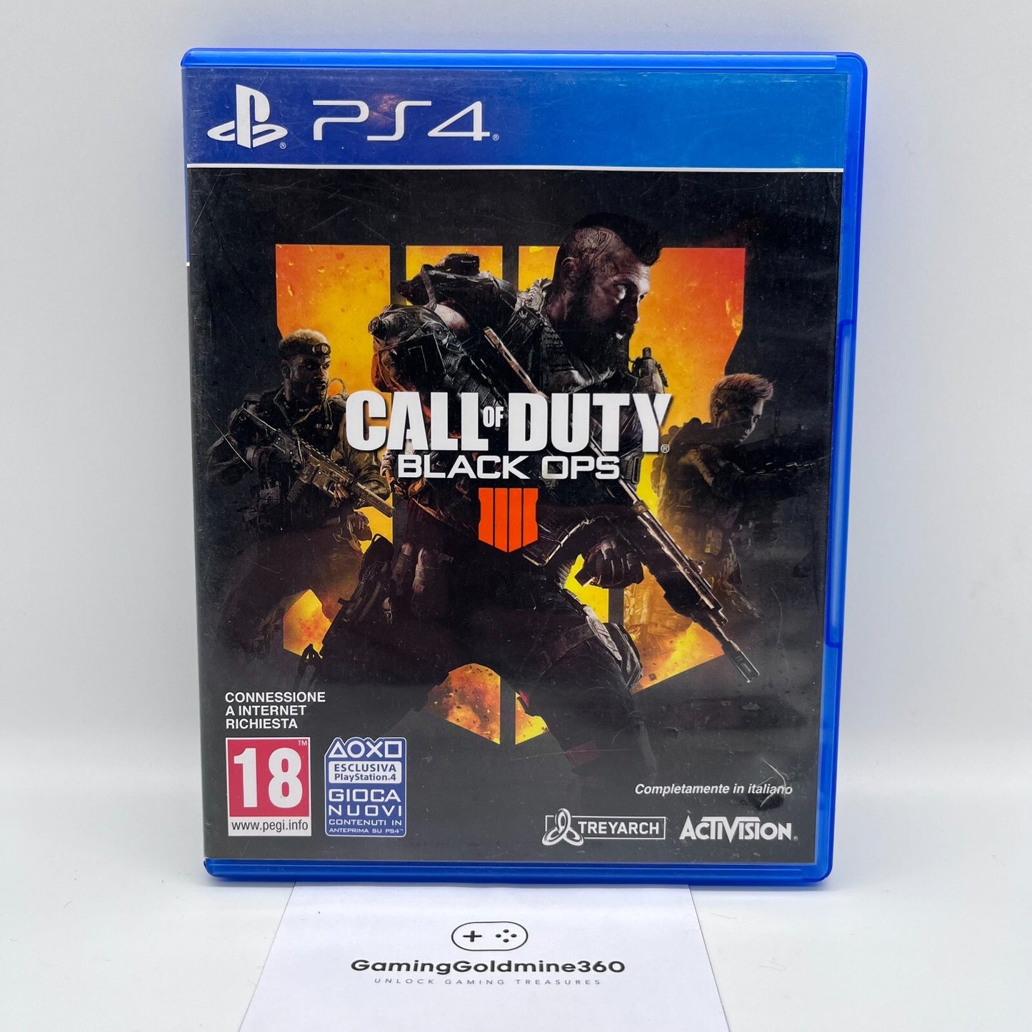 Call of Duty Black Ops IIII 4 PS4 ITALIANO Activision Sony PlayStation 4 OTTIMO