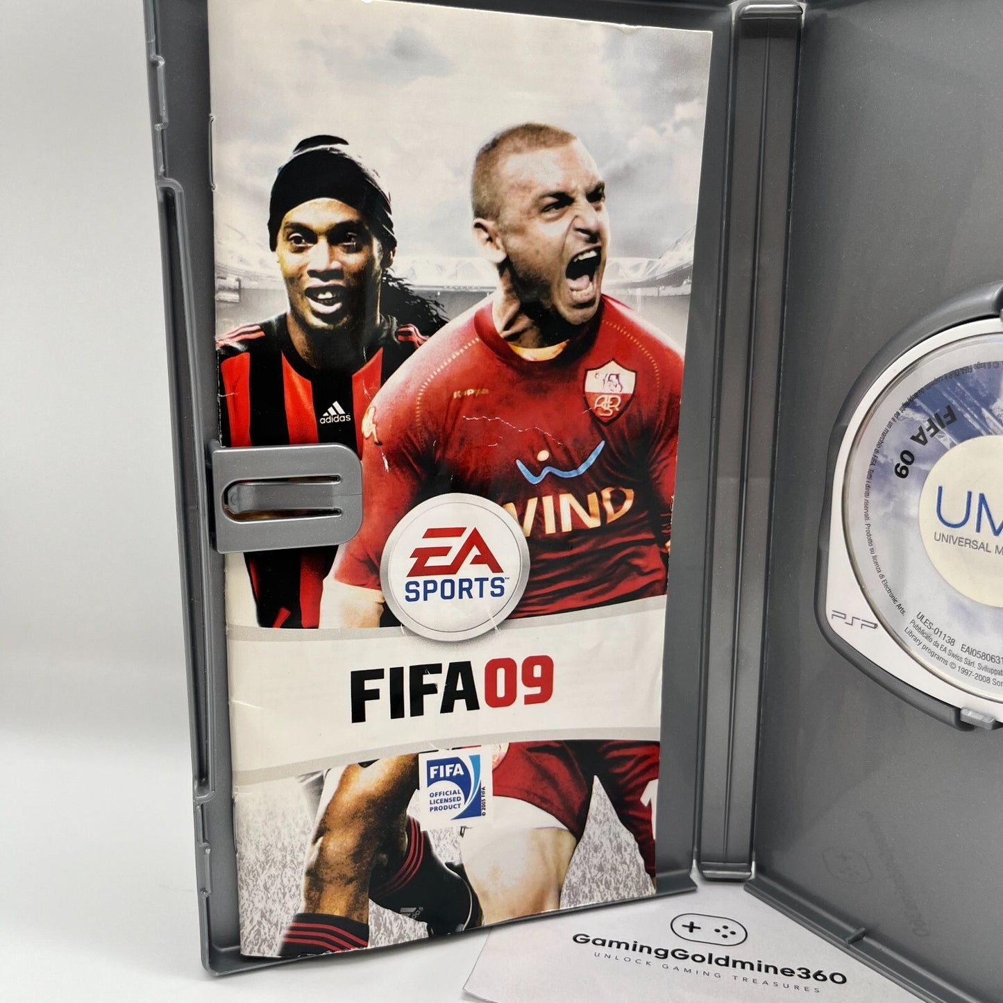 FIFA 09 2009 PSP Italiano Completo con Manuale Sony PlayStation Portable OTTIMO