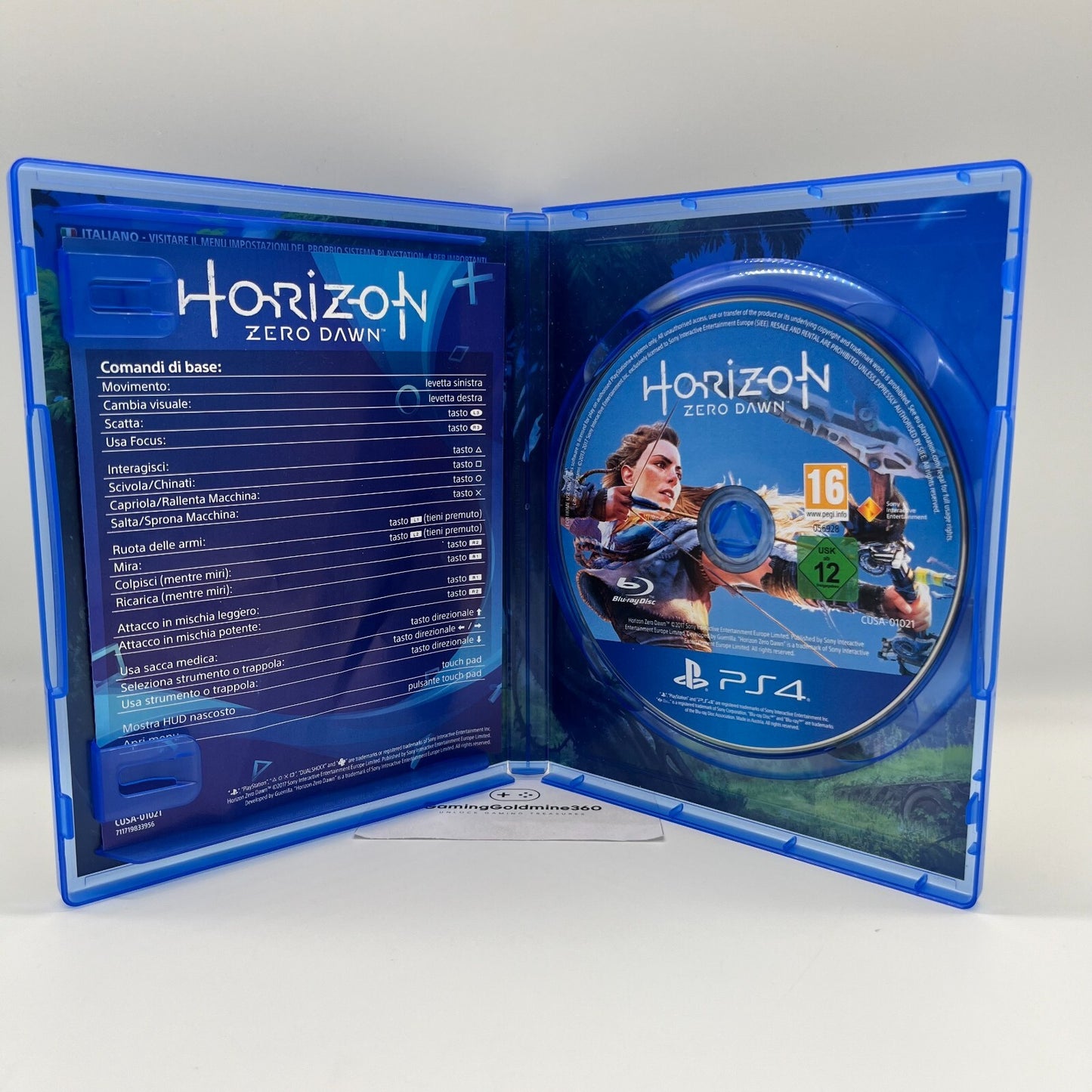 Horizon: Zero Dawn PS4 Italiano Completo con Manuale Sony Playstation 4 OTTIMO