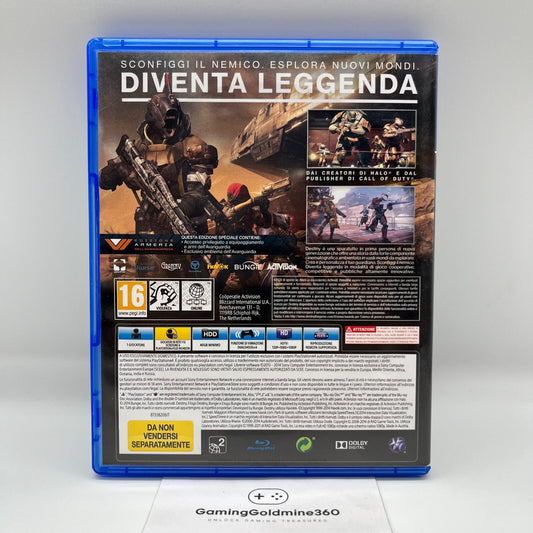 Destiny PS4 Italiano Completo con Manuale Activision Sony PlayStation 4 OTTIMO