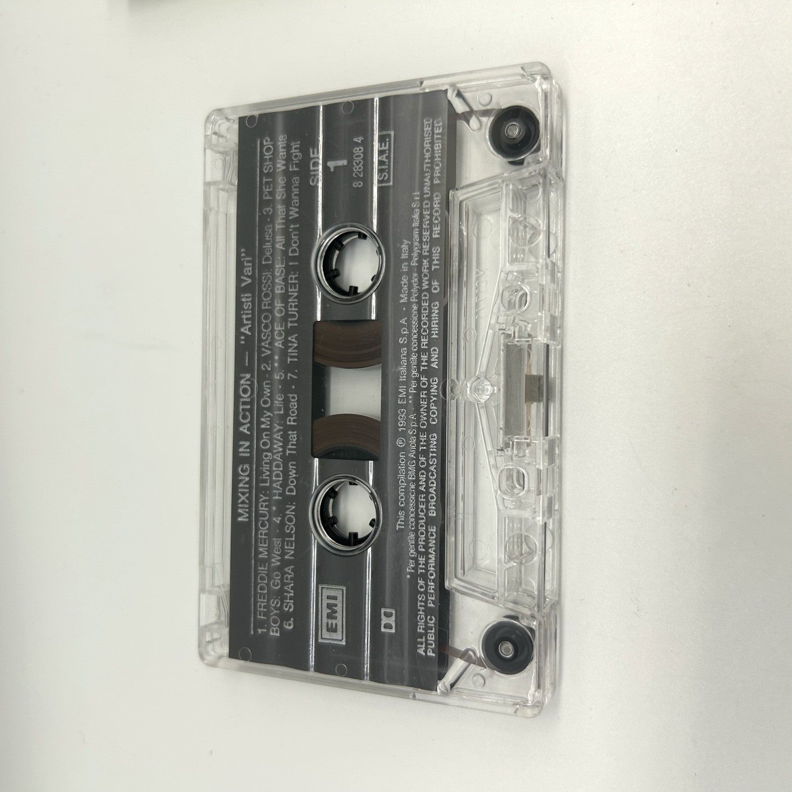 Mixing in Action Musicassetta MC EMI Artisti Vari Dance Pop Anni 90 Testata