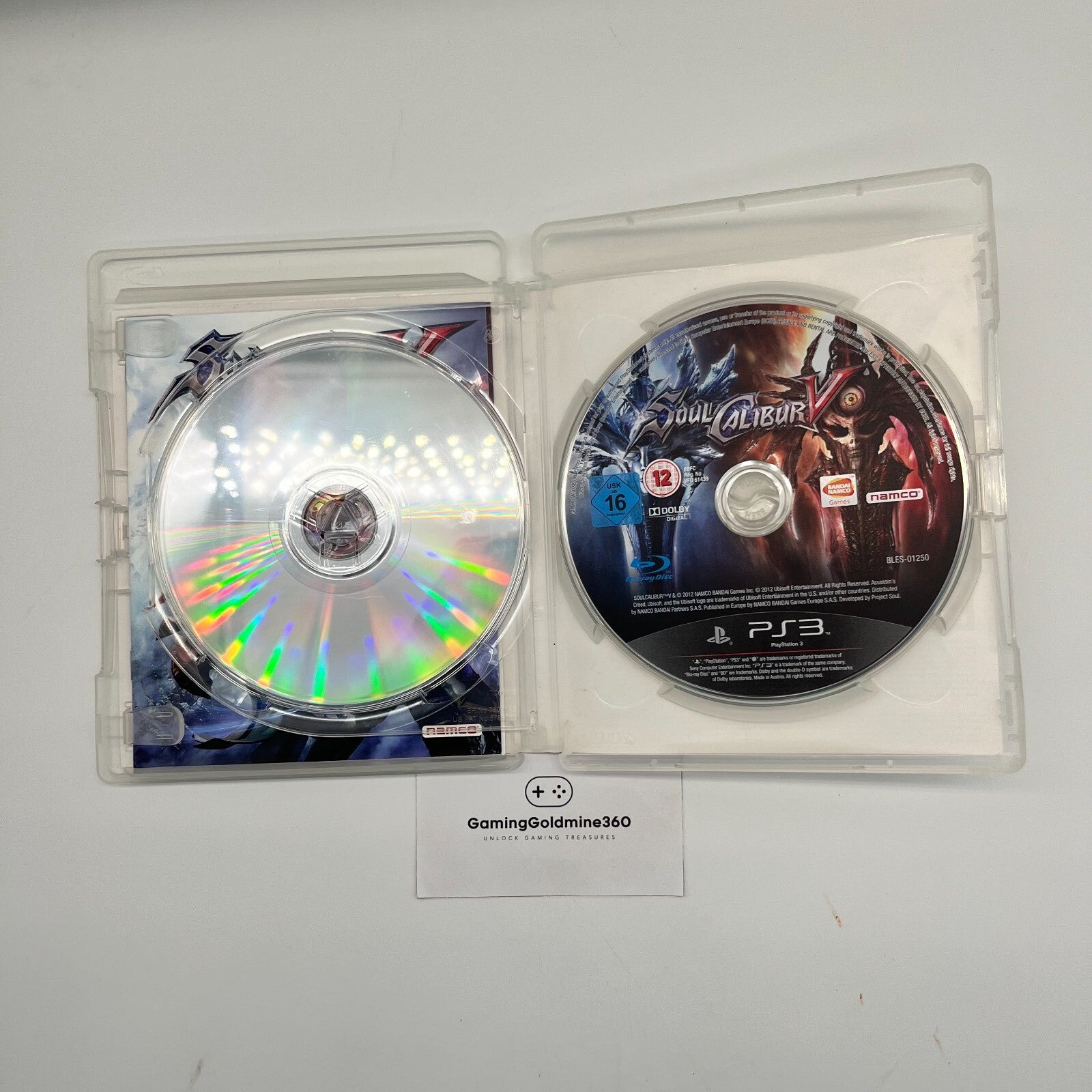 Soul Calibur 5 V PS3 Italiano Completo con Manuale PAL Namco Sony PlayStation 3