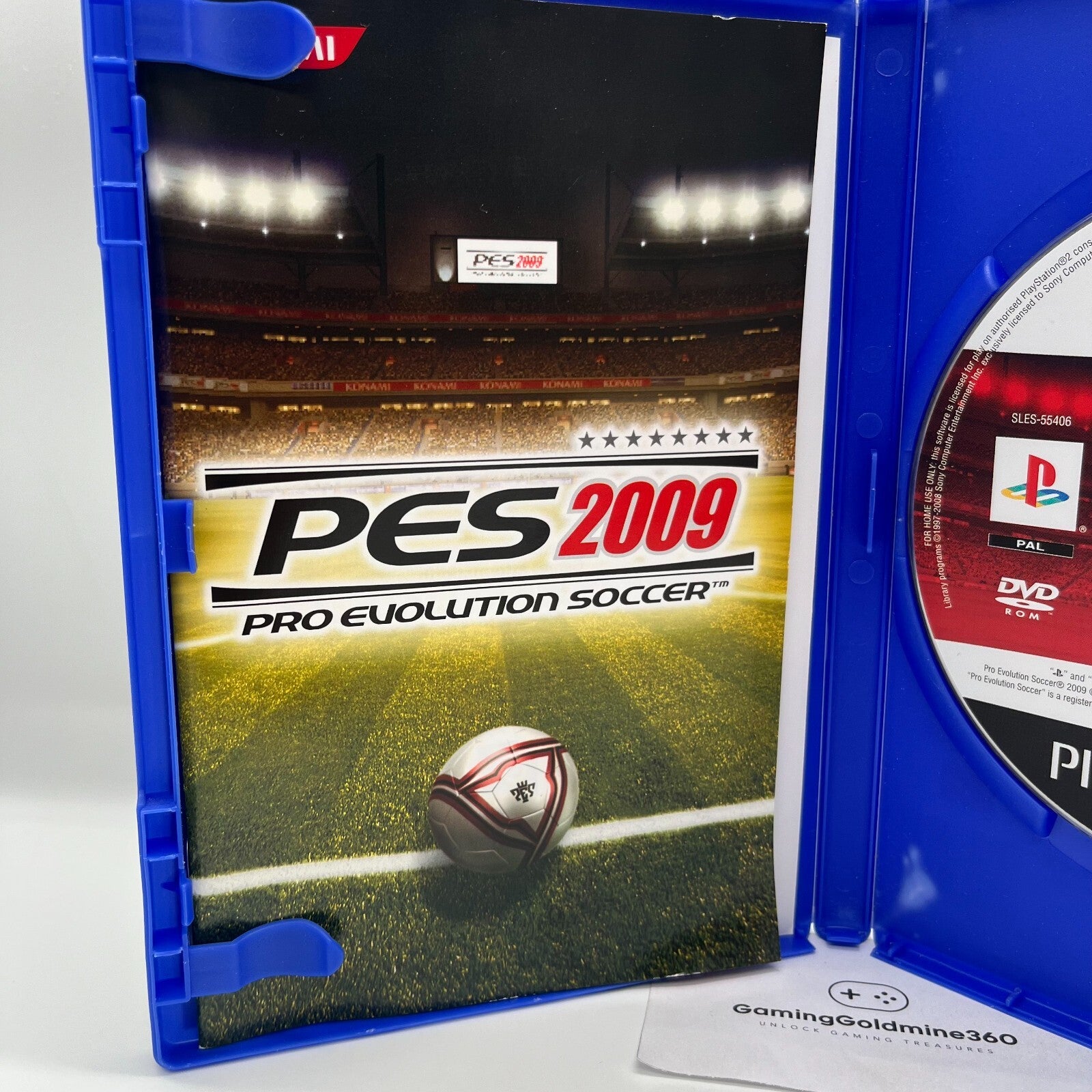 PES 2008 + PES 2009 PS2 Italiano Completo con Manuale Sony PlayStation 2 Konami