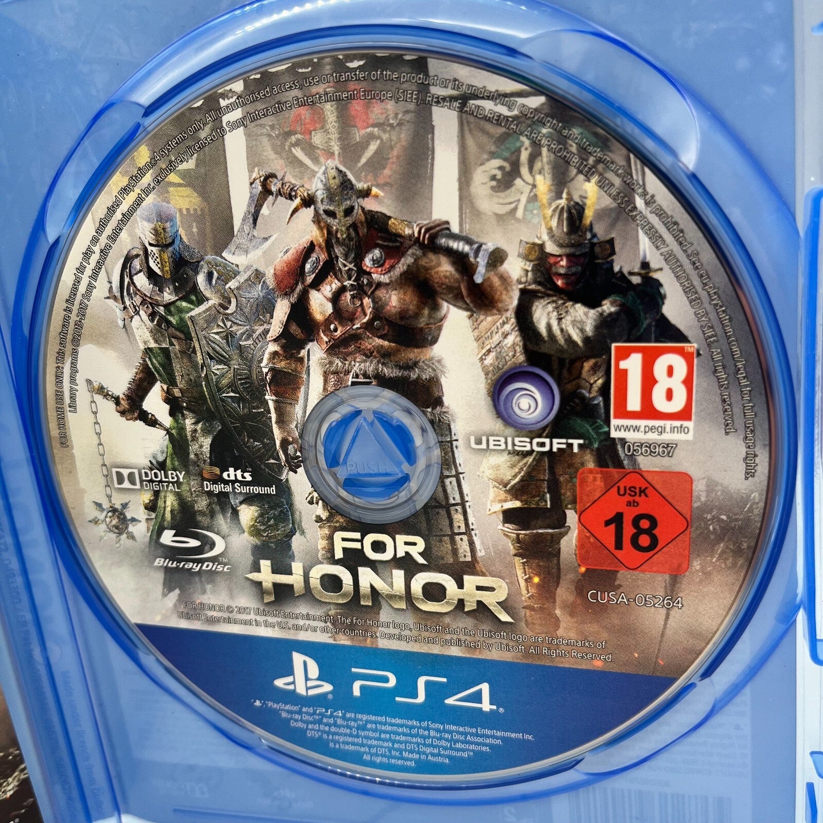 For Honor PS4 Completo con Manuale Ubisoft Sony PlayStation 4 Multilingua OTTIMO