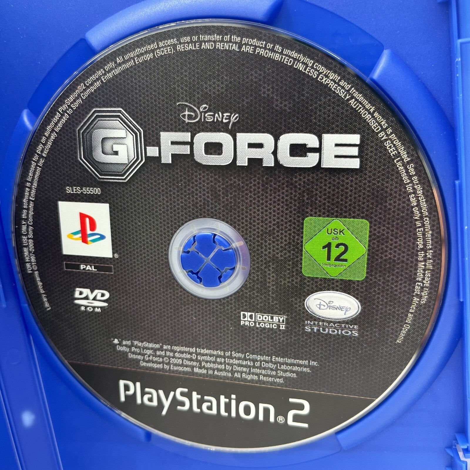 Disney G-Force PS2 Italiano Completo Manuale PAL COME NUOVO Sony PlayStation 2