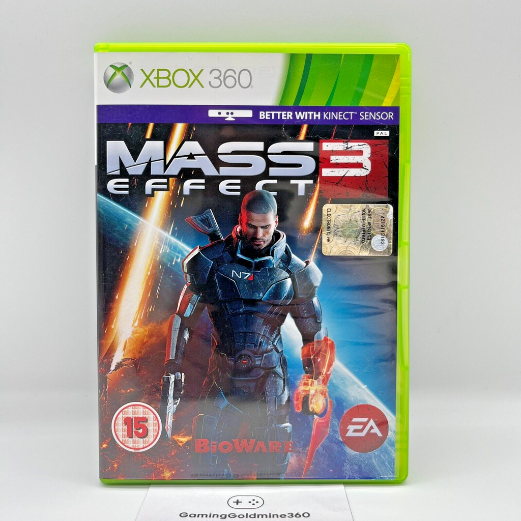 Mass Effect 3 Xbox 360 Completo con Manuale PAL EA Microsoft COME NUOVO