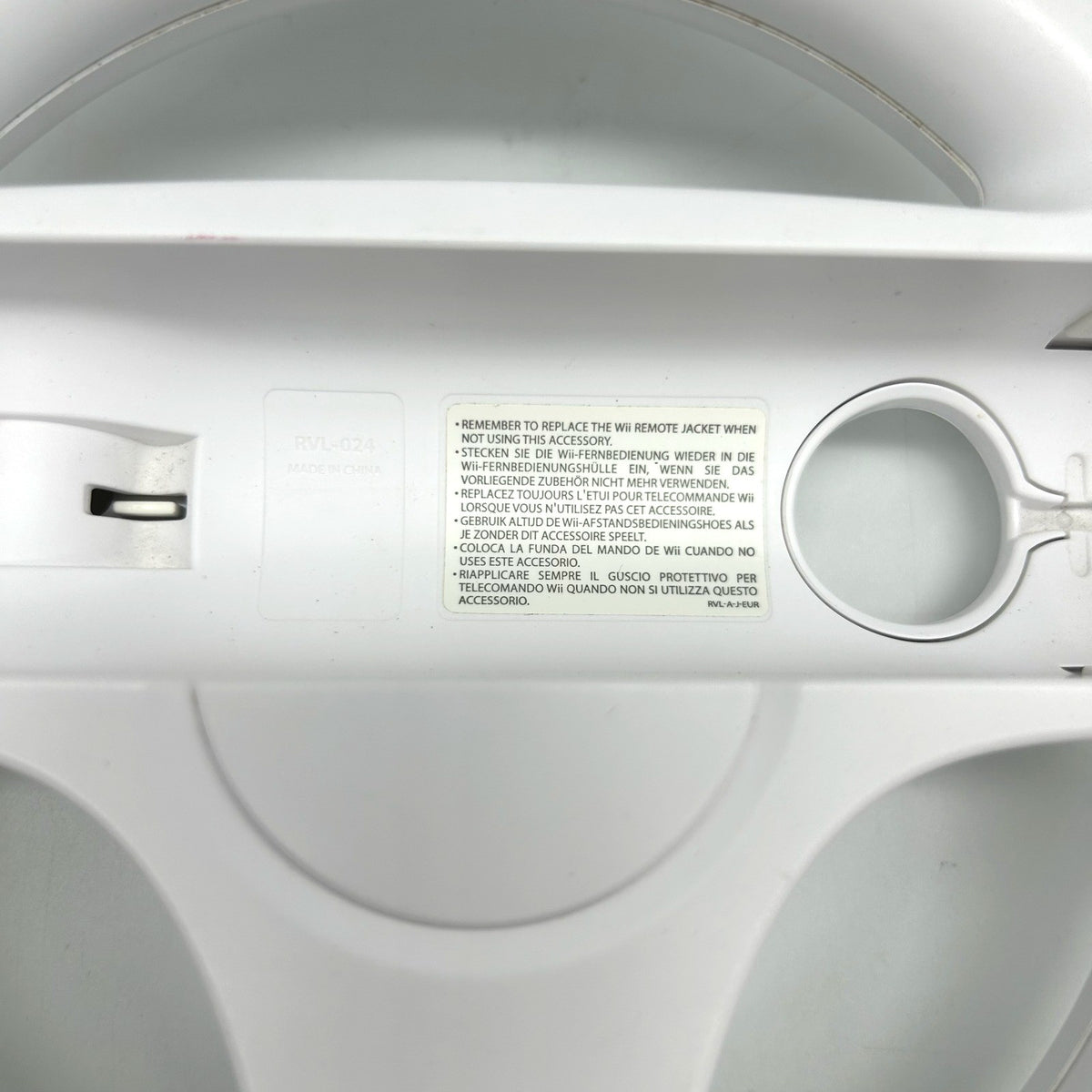 Nintendo Wii Wheel – Volante RVL-024 Bianco