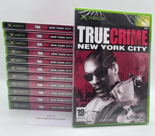 TRUE CRIME New York City XBOX Italiano NUOVO SIGILLATO Activision Microsoft