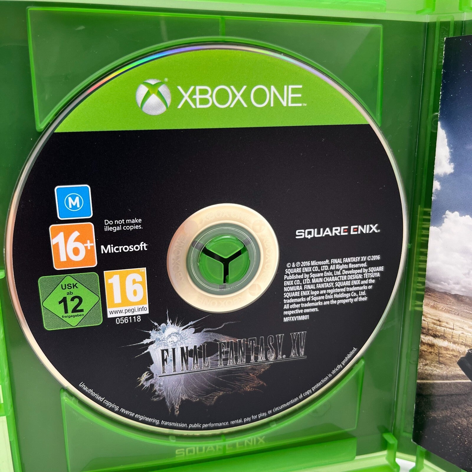 Final Fantasy XV Day One Edition XBOX ONE Completo COME NUOVO Multilingua