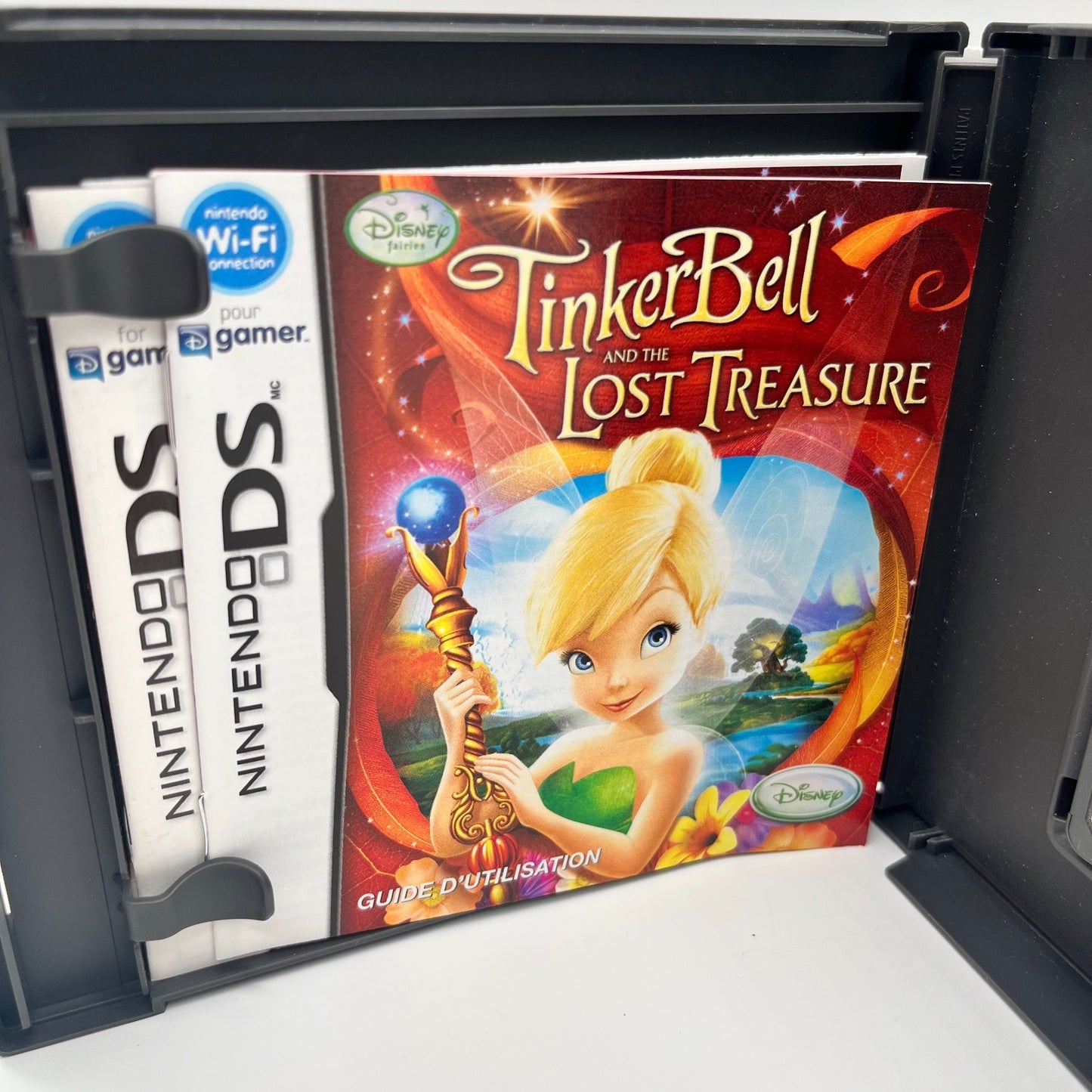 TinkerBell and the Lost Treasure Nintendo DS Video Game Complete CIB Disney