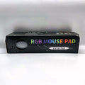 Tappetino Mouse Gaming RGB Grande 80x40 cm LED 7 Colori USB Mouse Pad XL PC