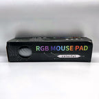 Tappetino Mouse Gaming RGB Grande 80x40 cm LED 7 Colori USB Mouse Pad XL PC
