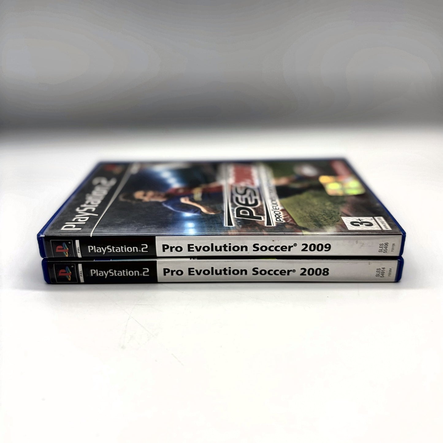 PES 2008 + 2009 Pro Evolution Soccer PS2 PlayStation 2 PAL ITA Konami Lotto