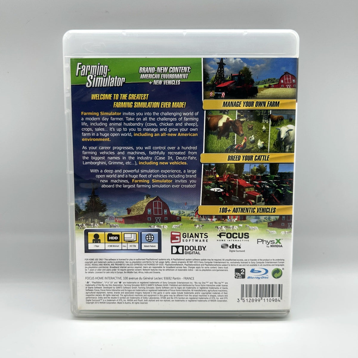 Farming Simulator (2013) – PS3 (PAL)