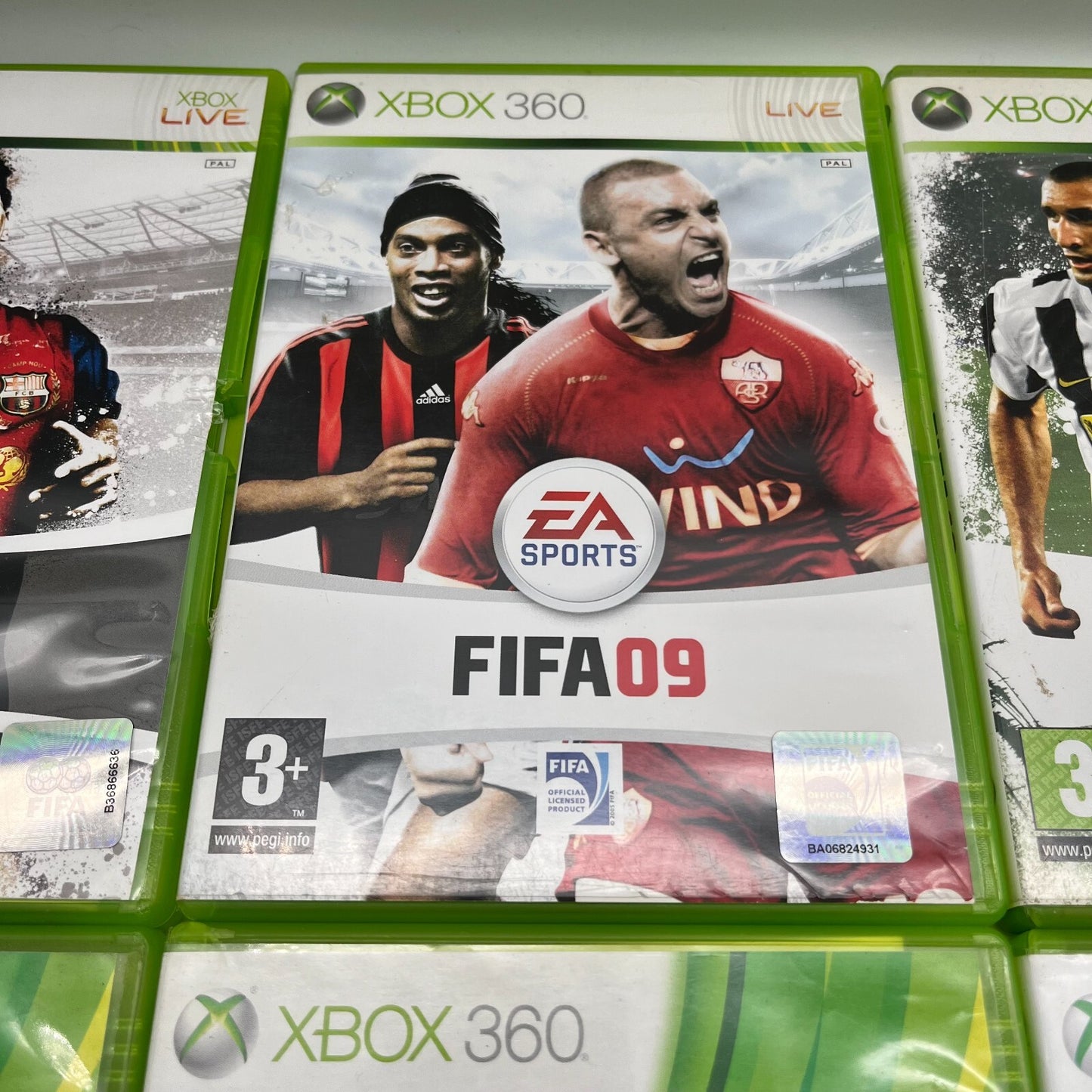 FIFA 08+09+10+11+12+13+14+15 Xbox 360 Collection Bundle 8 GIOCHI PAL OTTIMI