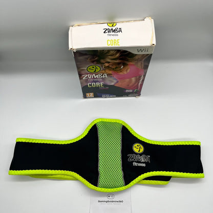ZUMBA Fitness Core Nintendo Wii Italiano Completo con CINTURA, Scatola e Manuale