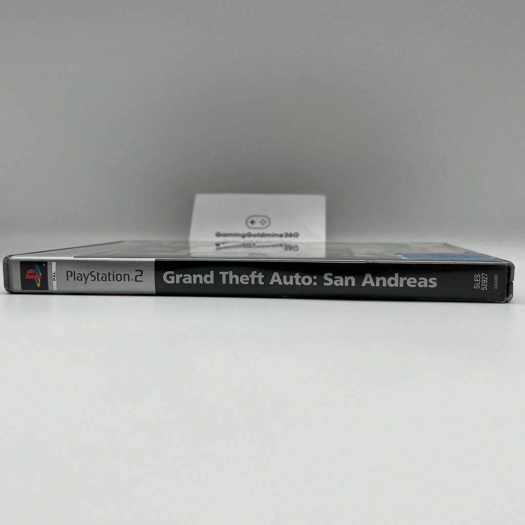 GTA San Andreas PS2 Grand Theft Auto PlayStation 2 Completo PAL Multilingua