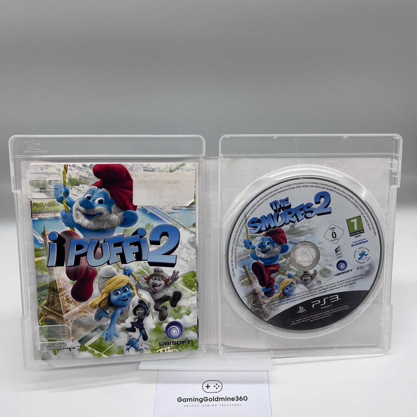 I PUFFI 2 PS3 Italiano Completo PAL Sony Playstation 3 Ubisoft OTTIME CONDIZIONI