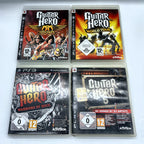 Guitar Hero PS3 Lotto 4 Giochi Aerosmith World Tour 5 Warriors of Rock PAL