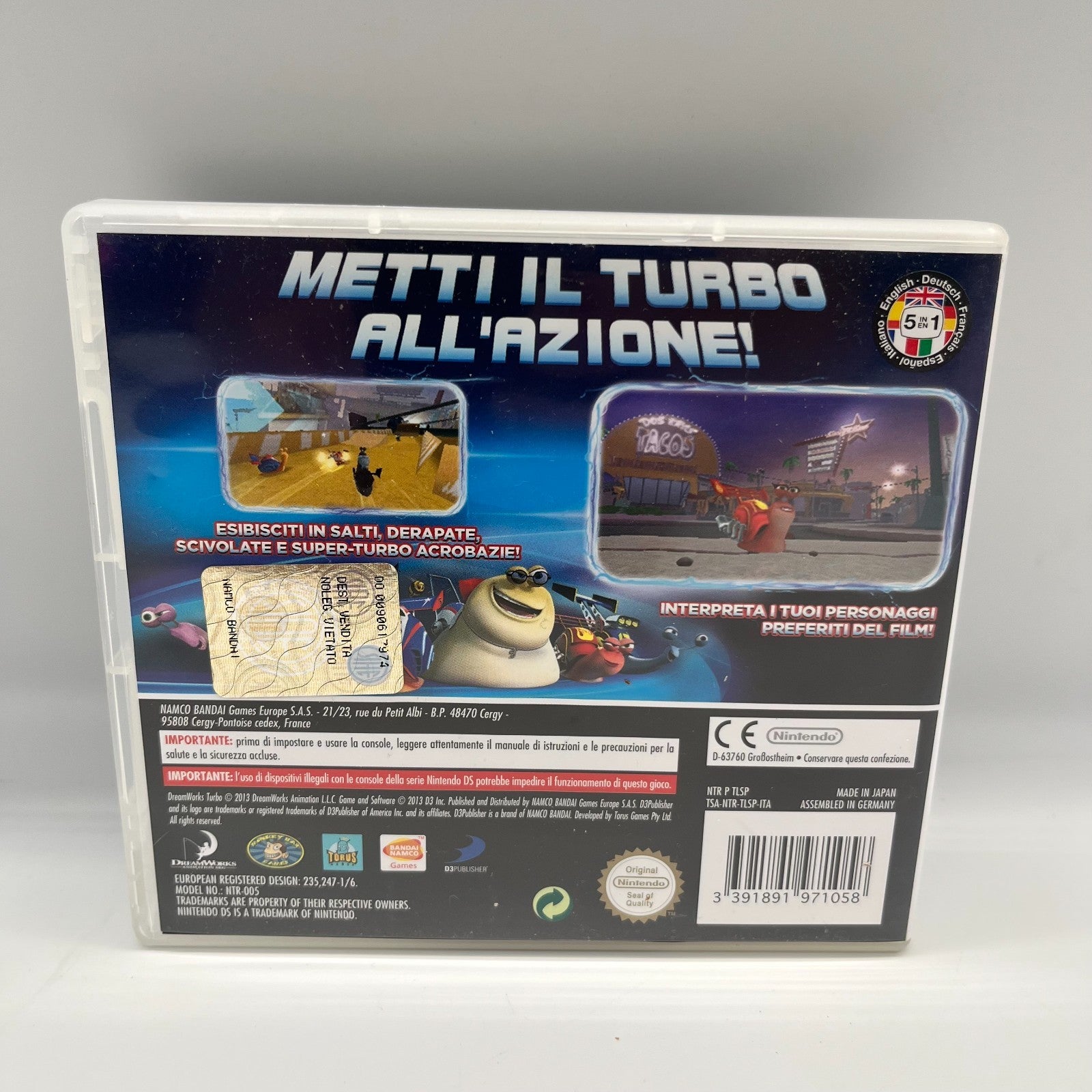 TURBO Acrobazie in Pista Nintendo DS 🇮🇹 Gioco Completo PAL
