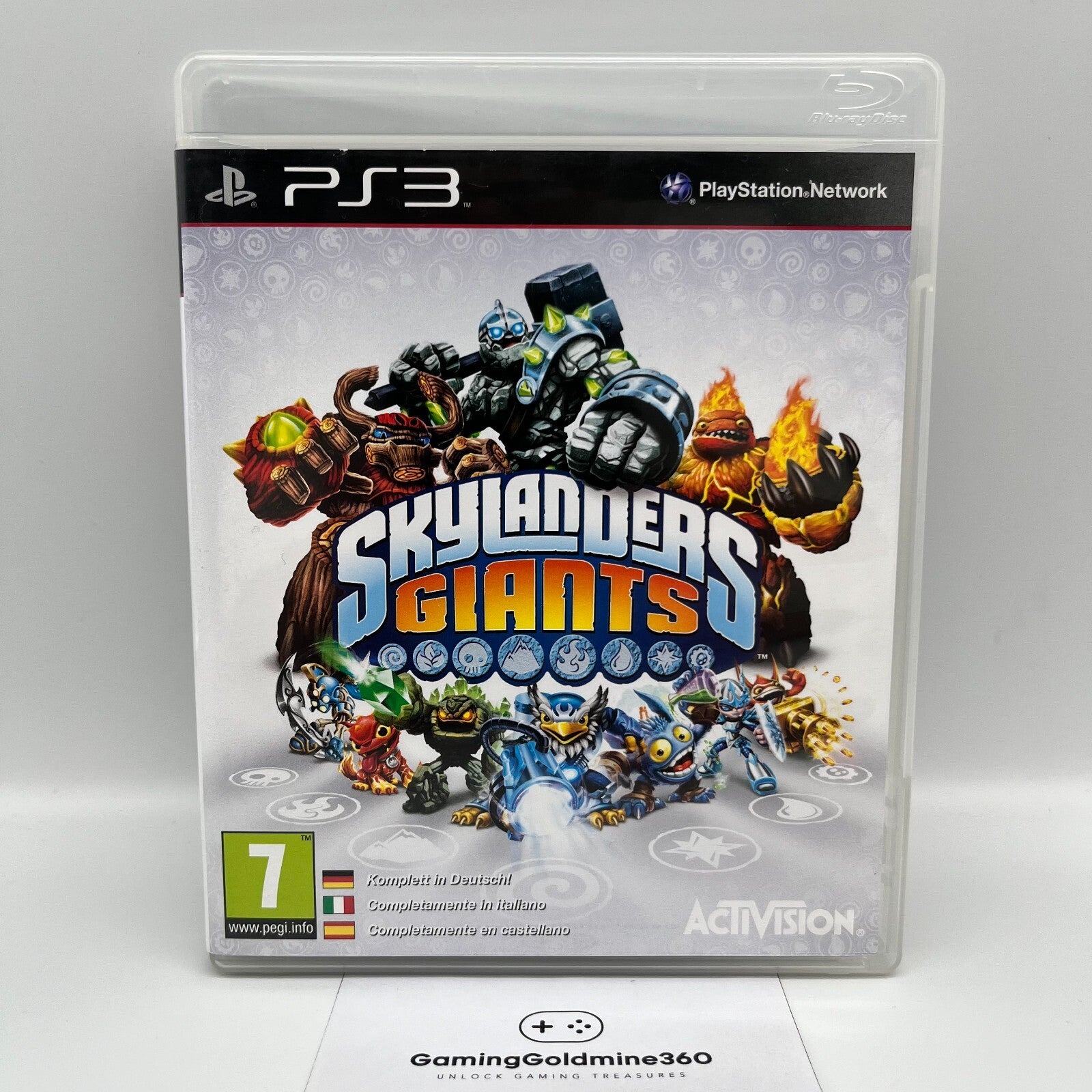 SKYLANDERS Giants PS3 Italiano Completo PAL Activision Sony PlayStation 3 OTTIMO