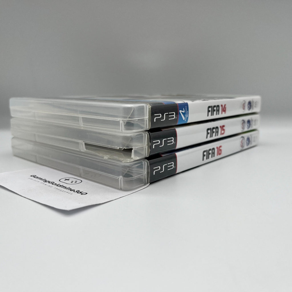 FIFA 14 + 15 + 16 PS3 Italiano Completi con Manuali PAL EA Sony PlayStation 3