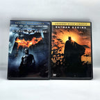 Batman Begins + Il Cavaliere Oscuro 2 DVD Nolan Christian Bale Ledger ITA