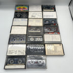 Lotto 20 Musicassette Registrate TDK Sony BASF Ampex MC Vintage Anni 80 90