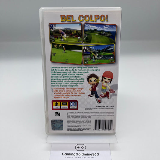 Everybody's Golf PSP PAL Italiano COMPLETO con Manuale Sony Playstation Portable