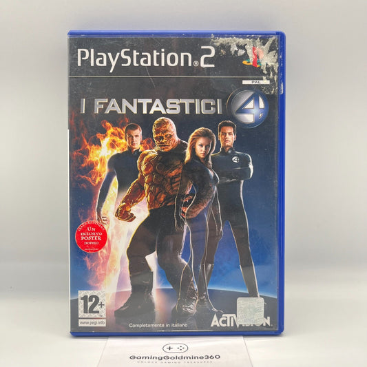 I Fantastici 4 PS2 Italiano PAL Gioco Activision Sony PlayStation 2 no manuale