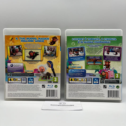 EYEPET Move Edition + Ed i Suoi Amici PS3 Italiano Completi Sony PlayStation 3