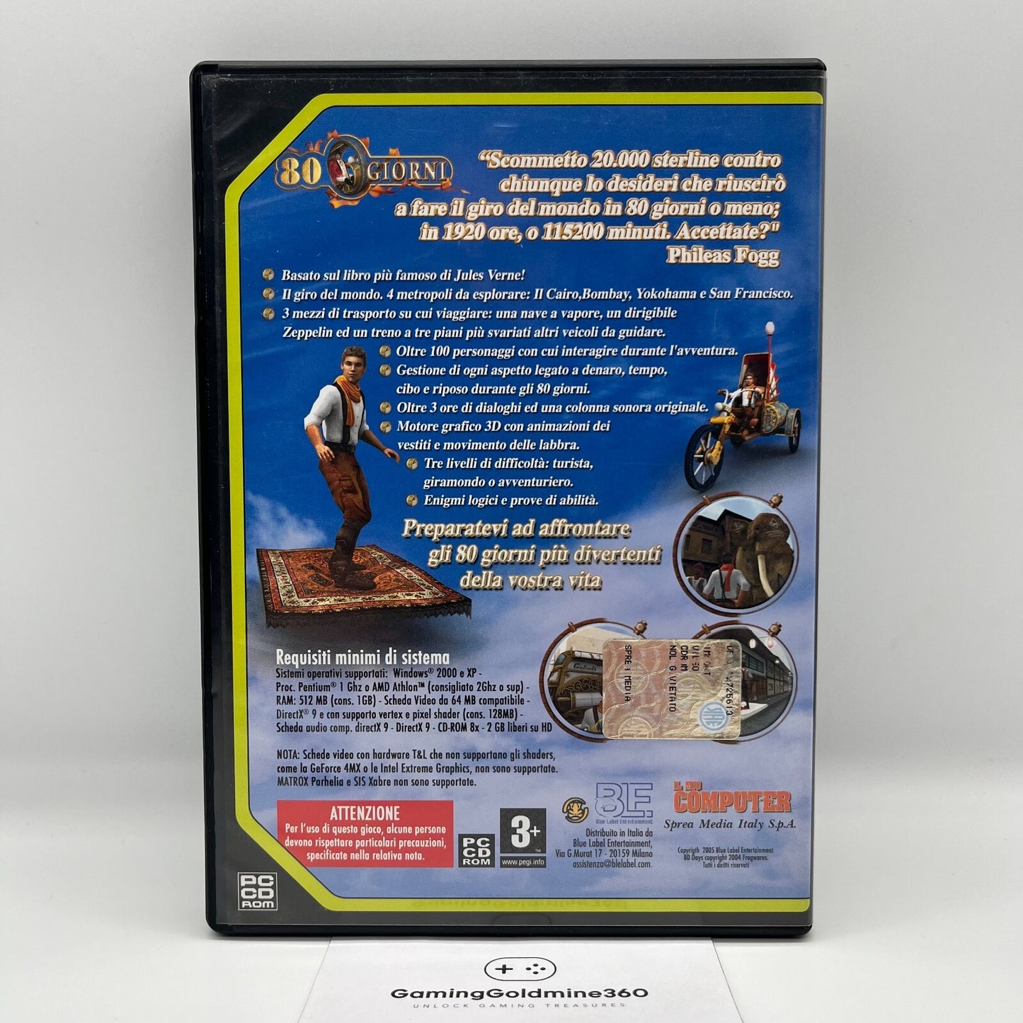 Lotto Giochi PC Top Games (Aurora Watching, Chrome, Sherlock Holmes, 80 Giorni)