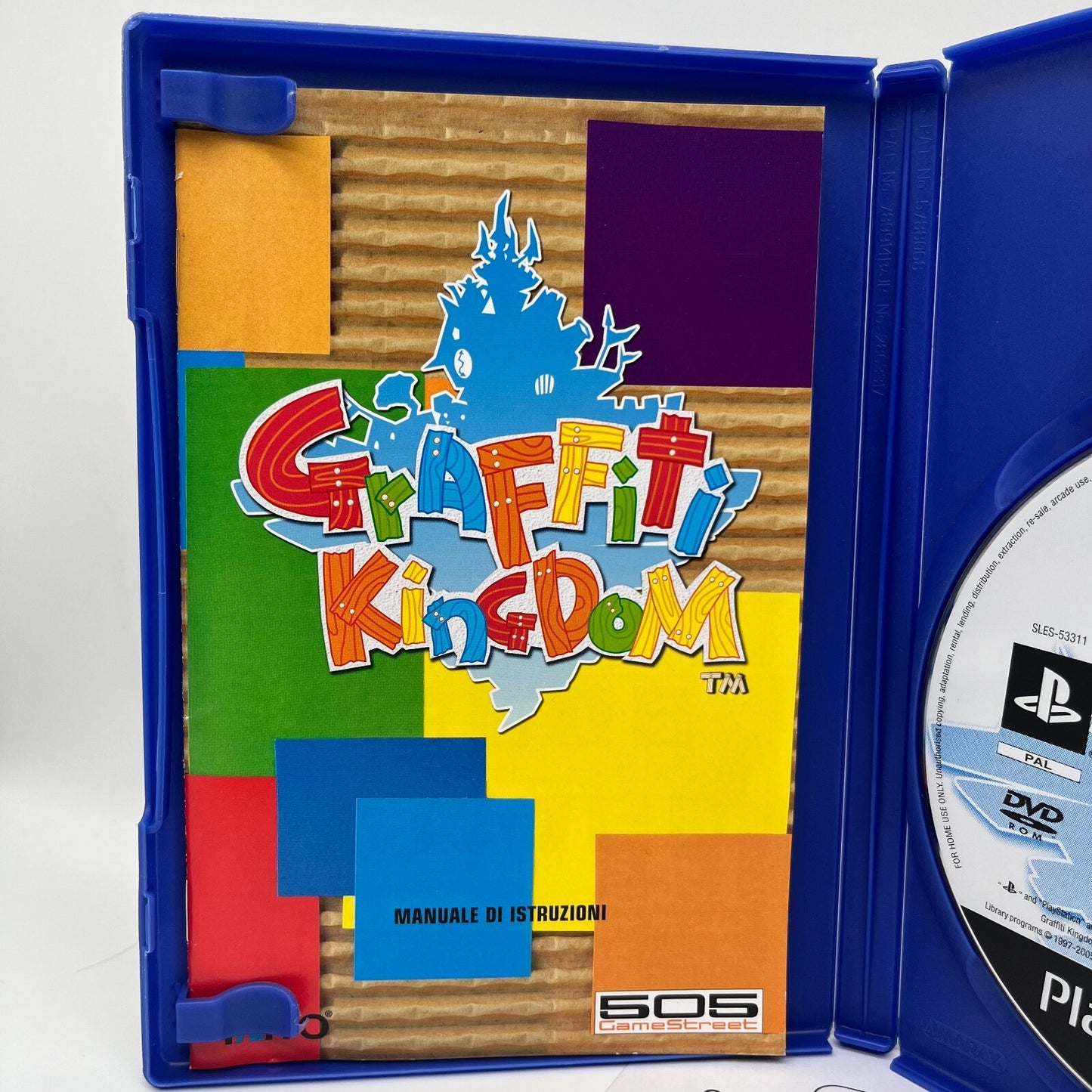 Graffiti Kingdom PS2 Italiano Completo PAL Taito Sony PlayStation 2 OTTIME CONDI